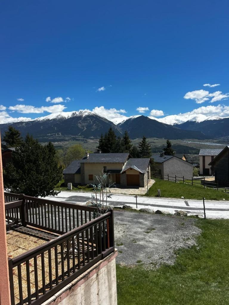 Studio Cabine 4 Couchages, Vue Face Aux Montagnes Font-Romeu-Odeillo-Via Exterior foto